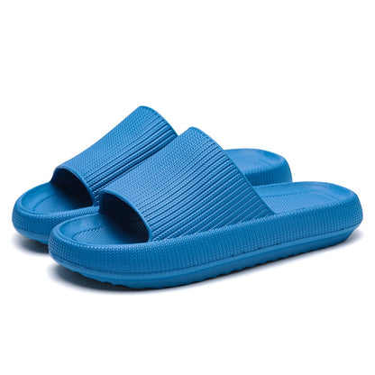 Zapatillas de plataforma gruesa para mujer Zapatos antideslizantes de playa de verano