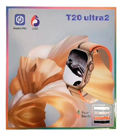 Smartwatch T20 Ultra 2 (4 Correas)