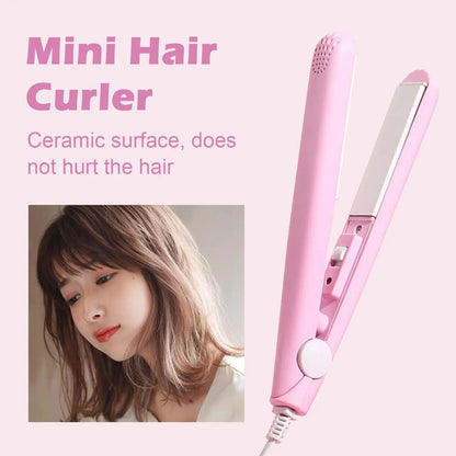 IronCurl: Mini Plancha de Pelo 2 en 1