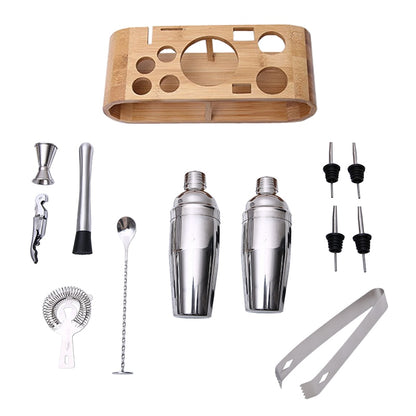 Juego de coctelera IYouNice de 1 a 12 piezas