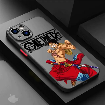 Funda para teléfono One Piece Anime para iPhone de Apple