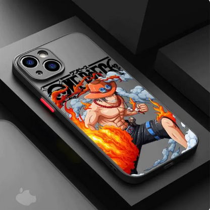 Funda para teléfono One Piece Anime para iPhone de Apple