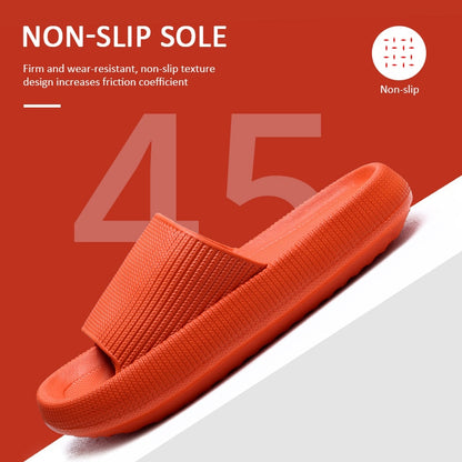 Zapatillas de plataforma gruesa para mujer Zapatos antideslizantes de playa de verano